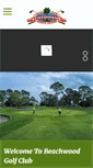 Mobile Screenshot of beachwoodgolf.com