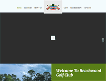 Tablet Screenshot of beachwoodgolf.com